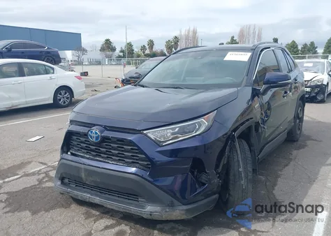 2021 Toyota Rav4 Hybrid Xle из США, поврежденный, VIN 2T3RWRFV8MW108462